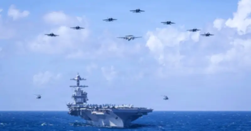 ইরান বিরোধী অভিযানে মার্কিন শক্তি বৃদ্ধি: নতুন যুদ্ধজাহাজ বহর মধ্যপ্রাচ্যে যাচ্ছে