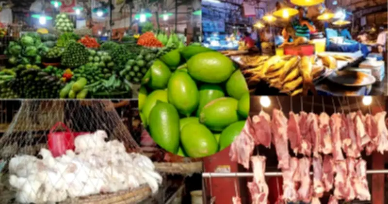 ঈদের আগে রাজধানীর কাঁচাবাজারে মসলা-মাংসের দামে আকাশচুম্বী উত্থান