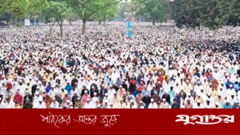 শোলাকিয়ায় ঈদ জামাতে রেকর্ড ছয় লাখ মুসল্লি, ঐতিহাসিক মিলনমেলা