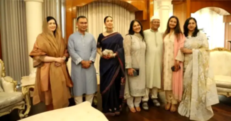 প্রধানমন্ত্রী তারেক রহমানের সঙ্গে ঈদ সালাম বিনিময় করলেন প্রফেসর মুহাম্মদ ইউনুস