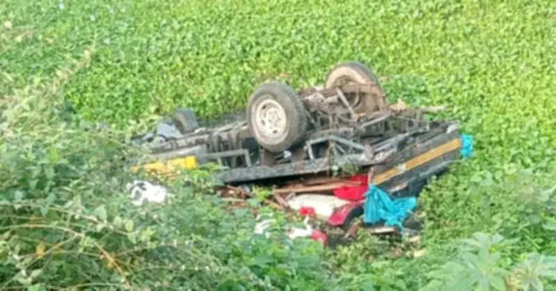 হবিগঞ্জের মাধবপুরে বাস-পিকআপ সংঘর্ষে ৪ জনের মৃত্যু, মহাসড়কে দুর্ঘটনা