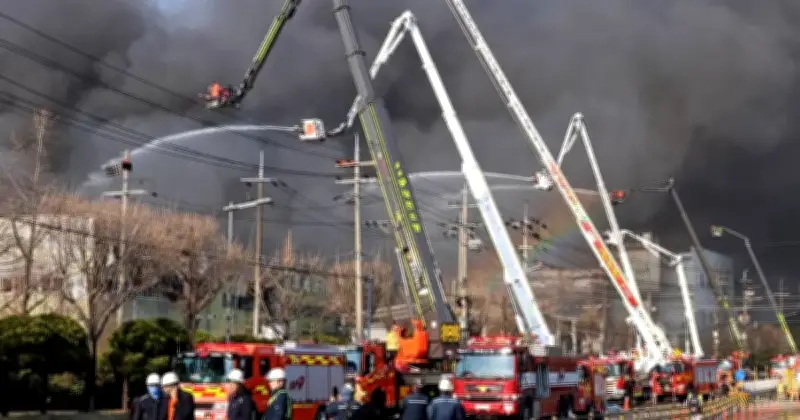 দক্ষিণ কোরিয়ার কারখানায় বিস্ফোরণে ১৪ জন নিহত, ৫৯ জন আহত