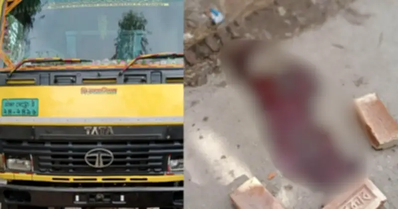 বগুড়ার নন্দীগ্রামে ট্রাকের চাকায় পিষ্ট হয়ে কিশোর উৎসবের মর্মান্তিক মৃত্যু