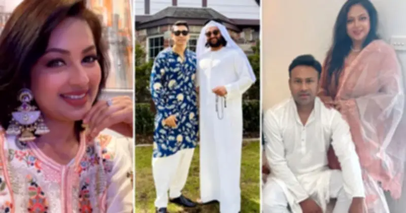 প্রবাসে ঈদ উদযাপন করছেন ঢালিউড তারকারা: শাবনূর, জায়েদ খান থেকে মোনালিসা