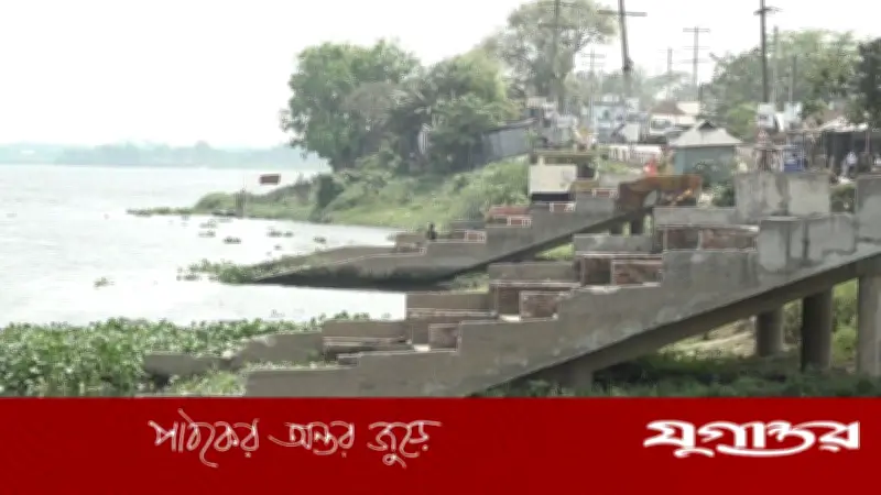 নারায়ণগঞ্জের লাঙ্গলবন্দে মহাষ্টমী স্নানোৎসব শুরু, ১৮ ঘাটে প্রস্তুতি সম্পন্ন