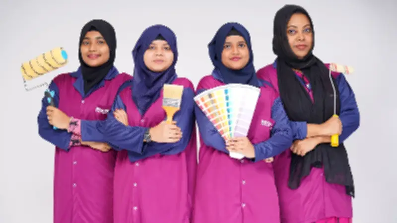 বার্জার পেইন্টসের নারী পেইন্টার প্রকল্প: অন্দরে স্বস্তি ও নারীর ক্ষমতায়ন