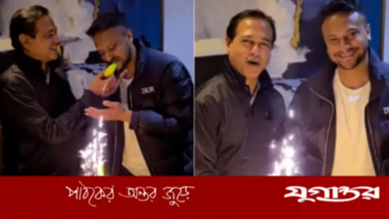 লন্ডনে সাকিব আল হাসানের জন্মদিন উদযাপন করলেন বিসিবি পরিচালক আসিফ আকবর