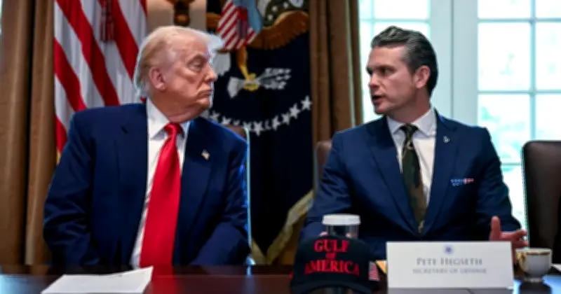 ইরানে হামলার দায় প্রতিরক্ষামন্ত্রী হেগসেথের ওপর চাপানোর ইঙ্গিত দিলেন ট্রাম্প