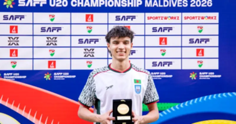 মালদ্বীপে যমজ ভাইদের পতাকা উড়িয়ে জয়োল্লাস: রোনানের জোড়া গোলে পাকিস্তান হারাল বাংলাদেশ