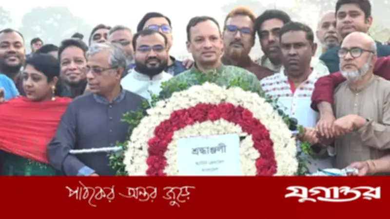 স্বাধীনতা দিবসে নবনিযুক্ত অ্যাটর্নি জেনারেলের জাতীয় স্মৃতিসৌধে শ্রদ্ধা নিবেদন