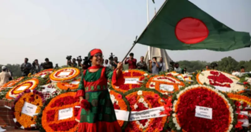 স্বাধীনতা দিবসে সাভারে জাতীয় স্মৃতিসৌধে শহীদদের প্রতি শ্রদ্ধা নিবেদন