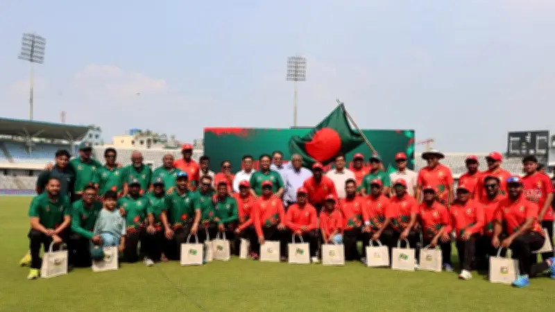 স্বাধীনতা দিবসে সাবেক ক্রিকেটারদের পুনর্মিলনী, লাল দলের জয়