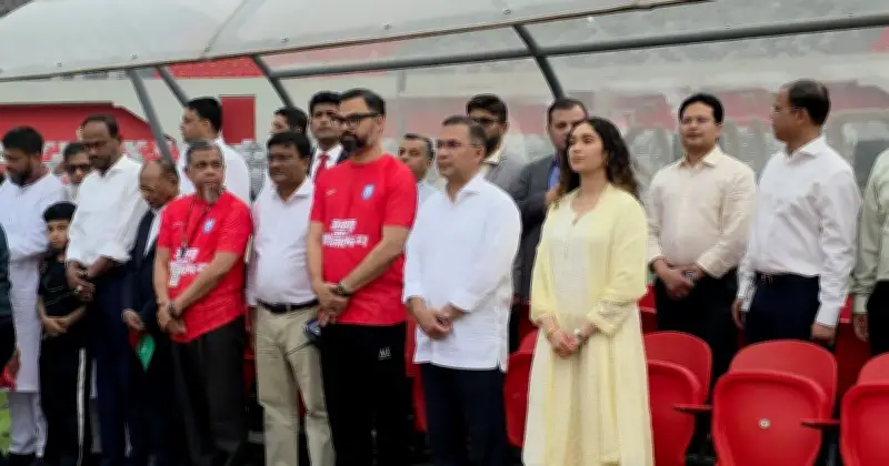 স্বাধীনতা দিবসে প্রধানমন্ত্রী তারেক রহমানের জাতীয় স্টেডিয়ামে ফুটবল ম্যাচ উপভোগ