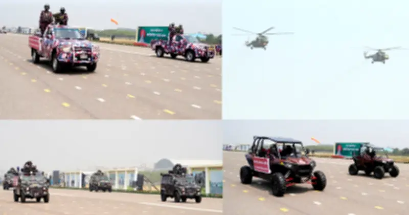 বিজিবির যান্ত্রিক বহর জাতীয় প্যারেডে প্রথমবারের মতো অংশগ্রহণ, স্বাধীনতা দিবসে ব্যাপক উৎসাহ