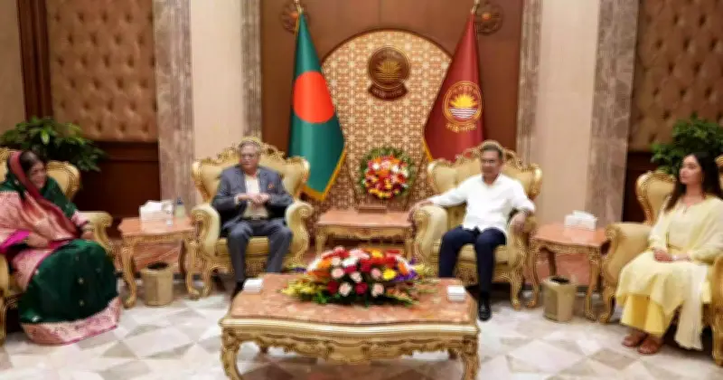 প্রধানমন্ত্রী তারেক রহমানের বঙ্গভবনে রাষ্ট্রপতি শাহাবুদ্দিনের সাথে প্রথম বৈঠক অনুষ্ঠিত