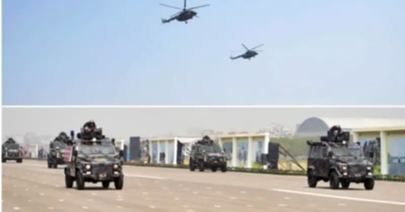 বিজিবির যান্ত্রিক বহর প্রথমবার জাতীয় প্যারেডে, আধুনিক সক্ষমতার প্রদর্শনী