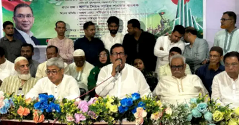 ভূমিমন্ত্রী মিজানুর রহমান মিনুর বক্তব্য: 'সবার আগে বাংলাদেশ' সরকারের মূল ঘোষণা