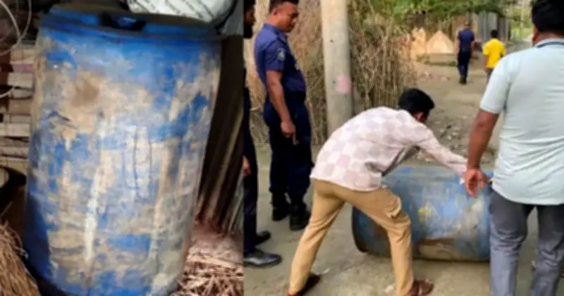 কুড়িগ্রামে বিএনপি নেতার গোয়ালঘর থেকে ড্রামভর্তি পেট্রোল উদ্ধার, জরিমানা ১০ হাজার টাকা