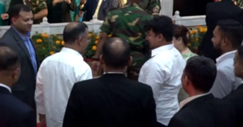 প্রধানমন্ত্রী তারেক রহমানের ডাকে আমজনতা দলের সদস্যসচিব তারেক রহমানের কাছে যাওয়া