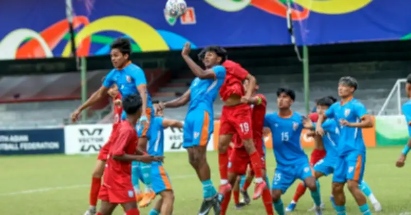 সাফ অনূর্ধ্ব-২০: বাংলাদেশ-ভারত ড্র, রেফারিং বিতর্কে উত্তপ্ত মাঠ