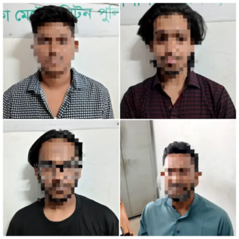 রাইভি হত্যা মামলায় চার আসামি গ্রেপ্তার, সিসিটিভি ফুটেজে ধরা পড়েছে সন্দেহভাজনরা