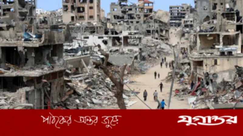 গাজায় ইসরাইলি বিমান হামলায় ৬ ফিলিস্তিনি নিহত, যুদ্ধবিরতি লঙ্ঘনের অভিযোগ