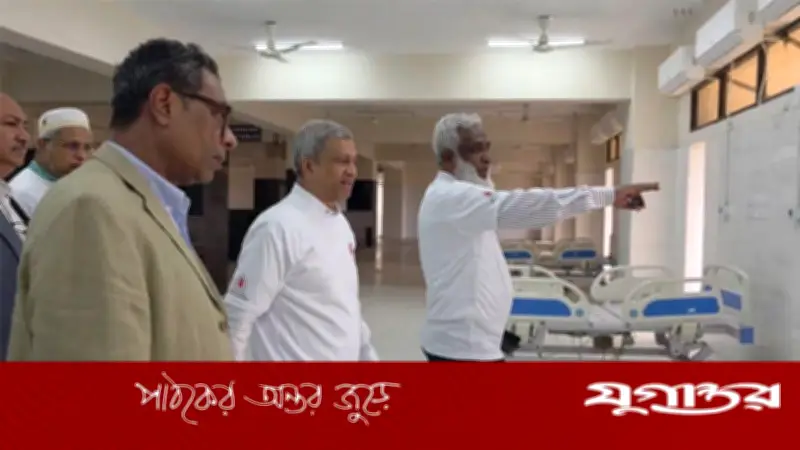 জাতীয় বক্ষব্যাধি হাসপাতালে ৪০টি আইসিইউ বেড দ্রুত চালুর নির্দেশ দিলেন স্বাস্থ্য প্রতিমন্ত্রী