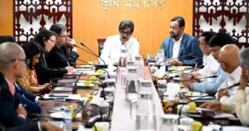 বিশ্বব্যাংকের সঙ্গে কৃষিমন্ত্রীর বৈঠক, কৃষক কার্ড চালু হবে ধাপে ধাপে