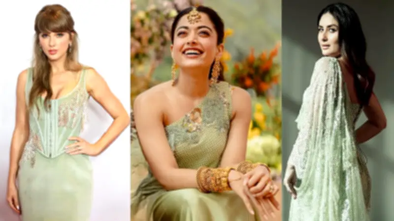 সি-ফোম গ্রিনের জয়জয়কার: টেইলর সুইফট থেকে রাশমিকা, তারকারা কেন বেছে নিচ্ছেন এই সুপারট্রেন্ডি রং?