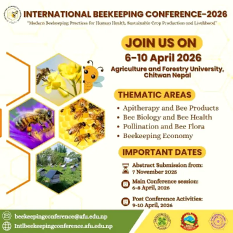 নেপালে আন্তর্জাতিক মৌ চাষ সম্মেলন ২০২৬, বাংলাদেশের গবেষকদের অংশগ্রহণ