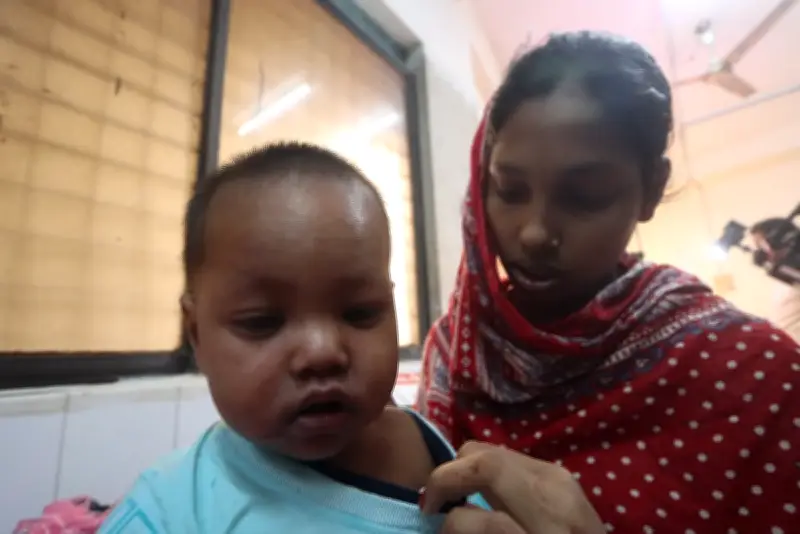 রংপুরে হাম আক্রান্ত শিশুদের চিকিৎসা, বিভাগে সন্দেহভাজন ১১৬ নমুনা সংগ্রহ