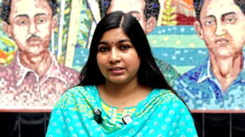 ৭ মার্চের ভাষণ বাজানোর জেরে গ্রেপ্তার ইমির মুক্তির দাবিতে শাহবাগে অবস্থান কর্মসূচি