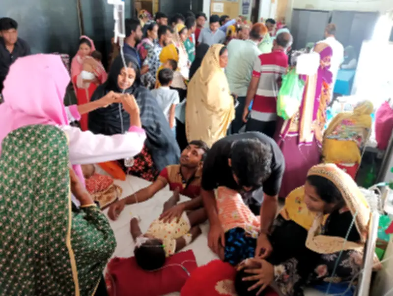রাজশাহী মেডিকেলে হামে আক্রান্ত শিশুদের ভিড়, ৬৫ শতাংশের বয়স ৯ মাসের নিচে