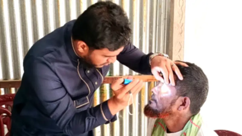 স্বাধীনতা দিবসে পাবনায় বিনামূল্যে চক্ষুচিকিৎসা ক্যাম্প, শতাধিক রোগী পেলেন সেবা