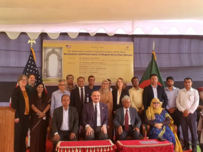 ঢাবির ঐতিহাসিক মুসা খান মসজিদ সংরক্ষণে যুক্তরাষ্ট্রের ২ লাখ ৩৫ হাজার ডলার অনুদান