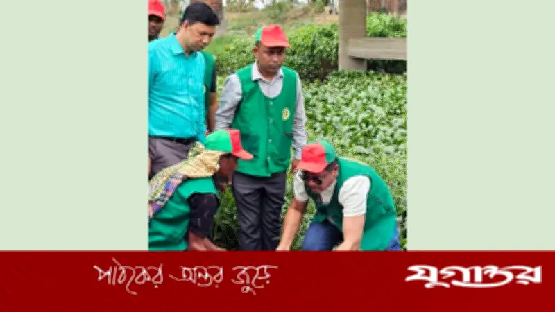 গাজীপুরে জলাবদ্ধতা নিরসনে জিসিসির ১৯টি খাল খনন উদ্বোধন