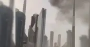 দুবাইয়ের কেন্দ্রে বিস্ফোরণ: আকাশে ধোঁয়ার কুণ্ডলী, ভবন কেঁপে ওঠে