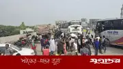 ঈদযাত্রায় ঢাকা-ময়মনসিংহ মহাসড়কে যাত্রীর চাপ বেড়েছে, টঙ্গীতে ধীরগতি