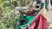 টাঙ্গাইলের ধনবাড়ীতে বাসচাপায় অটোরিকশা দুমড়েমুচড়ে, চালকসহ তিনজন নিহত