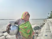 তিস্তার ভাঙনে ভূমিহীন রেফু বেগম: পানির সংকটে নদীর পানি ব্যবহার