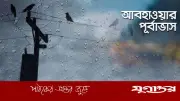 রাজধানীতে দুপুরের মধ্যে বজ্রবৃষ্টির সম্ভাবনা, আবহাওয়া অধিদপ্তরের সতর্কতা