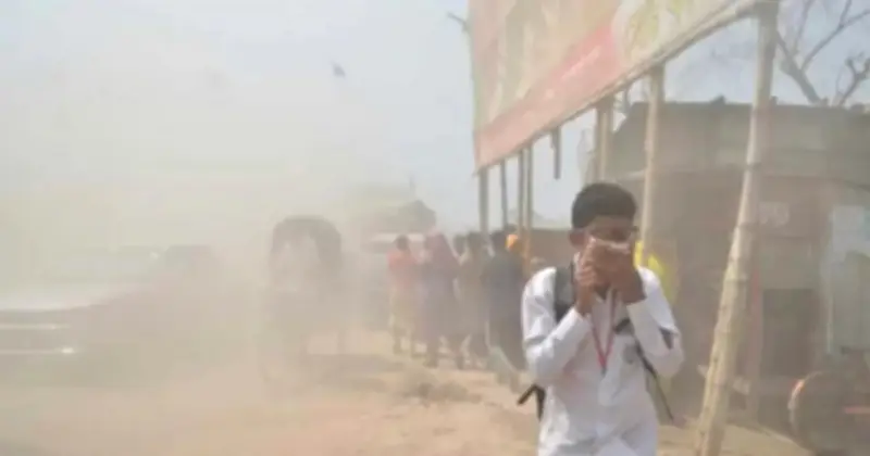 ঢাকার বাতাস আবারও বিশ্বের সবচেয়ে দূষিত, AQI ১৯৫, জনস্বাস্থ্য সংকট তীব্র