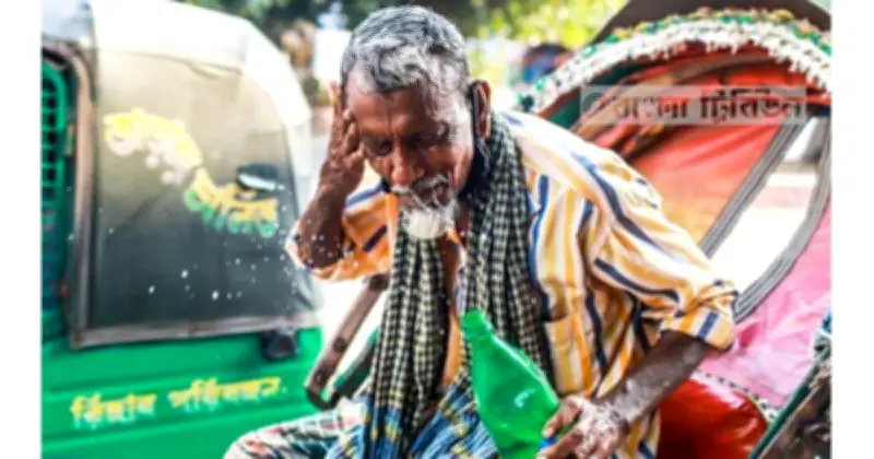 তীব্র গরমে অতিষ্ঠ রাজধানী: খেটে খাওয়া মানুষের দুর্ভোগ বাড়ছে