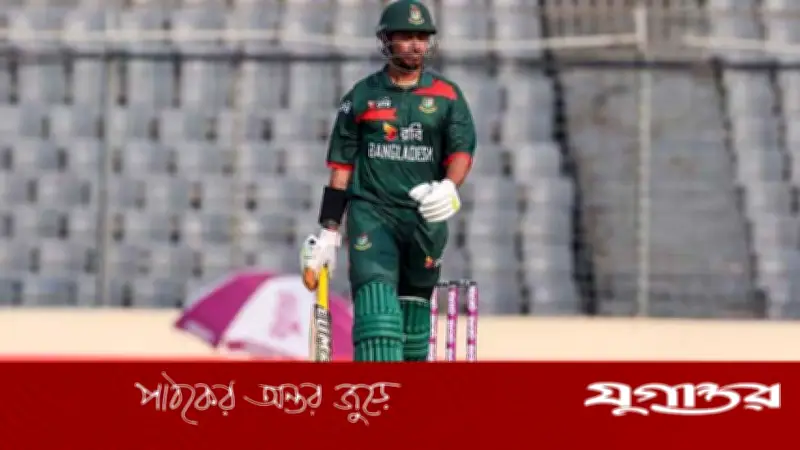 বাংলাদেশের ব্যাটিং বিপর্যয়: মাত্র ২১ রানে সাজঘরে সাইফ হাসান ও সৌম্য সরকার