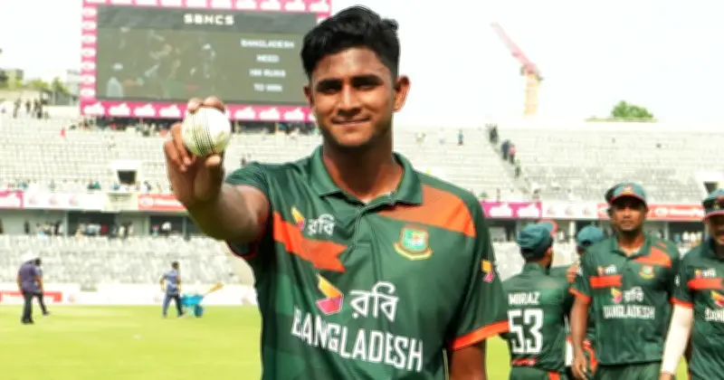 নাহিদ রানার ঝড়ো স্পেলে নিউজিল্যান্ড ১৯৮ রানে অল আউট, সিরিজ জীবিত