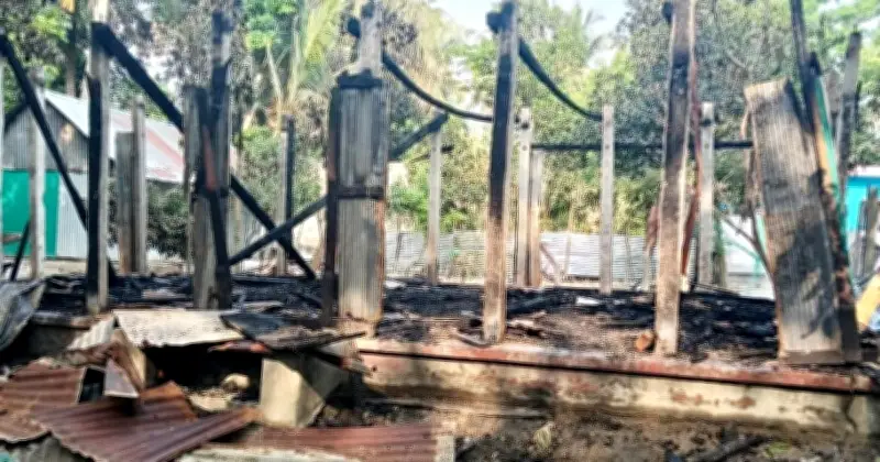 কুমিল্লার চান্দিনায় মাদকাসক্ত যুবকের নিজ ঘরে অগ্নিসংযোগ, পরিবার জীবনহুমকিতে