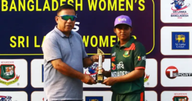 শর্মিনের অপরাজিত ৮৬ রানে বাংলাদেশ নারী দলের ঐতিহাসিক জয়