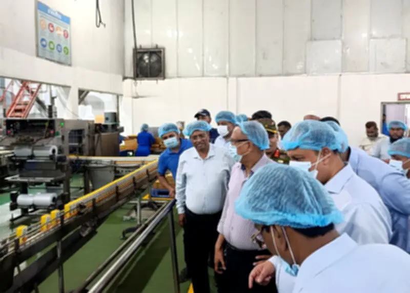 নরসিংদীতে প্রাণ-আরএফএল গ্রুপের শিল্পপার্ক পরিদর্শন করলেন বস্ত্র ও পাট প্রতিমন্ত্রী