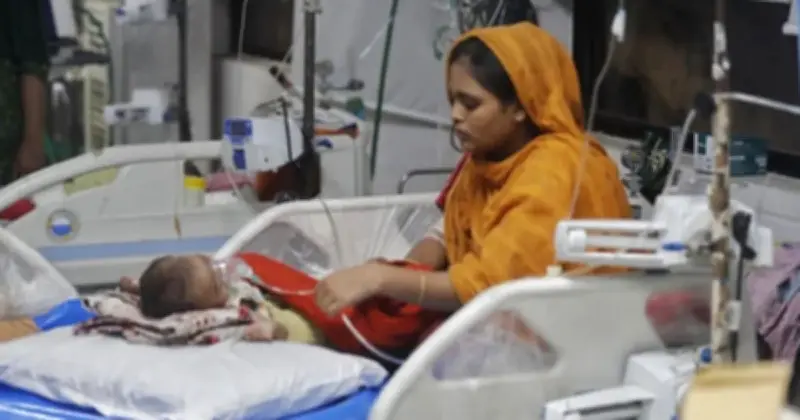 হামের প্রাদুর্ভাবে শিশুমৃত্যু: আইসিইউ সংকট ও জরুরি চিকিৎসার অভাব
