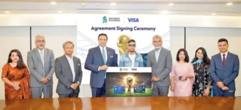বিশ্বকাপ ফুটবল উপলক্ষে এসসিবি ও ভিসার নতুন প্রচারণা